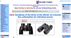 Desktop Screenshot of birdnet.co.uk